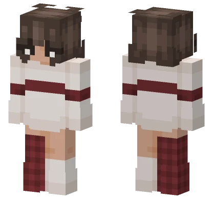Candy Cane Lane Minecraft skin
