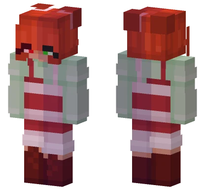 Candy Canes In The Mud Minecraft skin