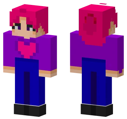 Candy Girl Minecraft skin