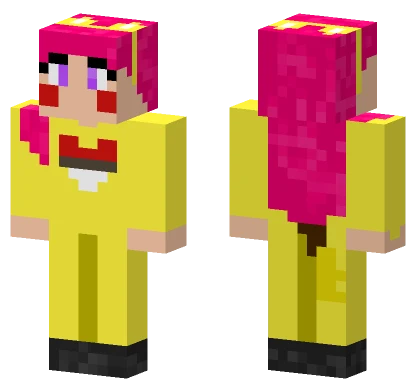 Candy Pikachu Minecraft skin
