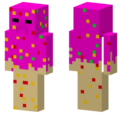 Candy Zombie Minecraft skin