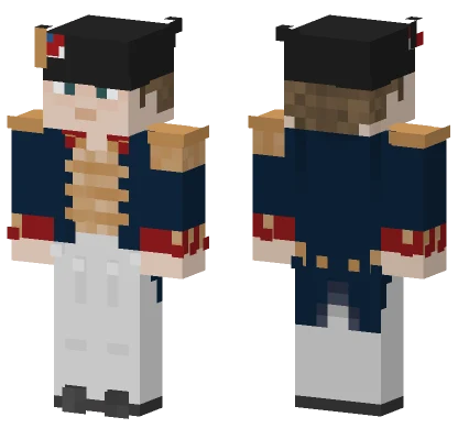 Capitaine De Vaisseau Minecraft skin