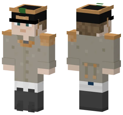 Capitaine Greatcoat Minecraft skin