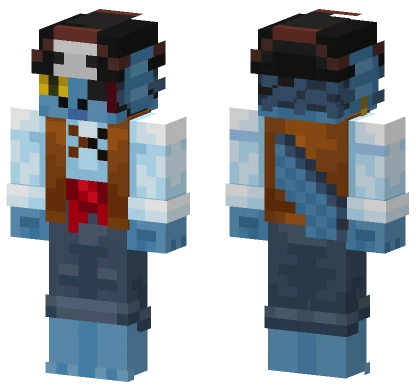 Capitao Aqua Bob Esponja Minecraft skin