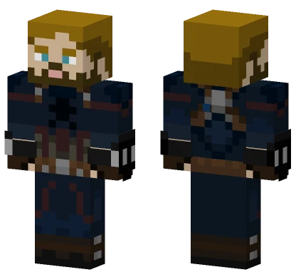 Captain America Infinity War Minecraft skin