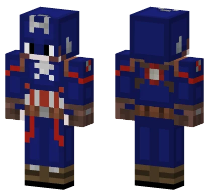 Captain America Skin Minecraft skin
