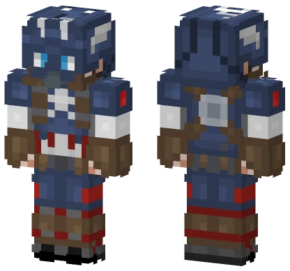 Captain America Skin Minecraft skin