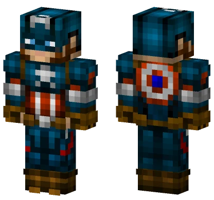 Captain America Skin Minecraft skin