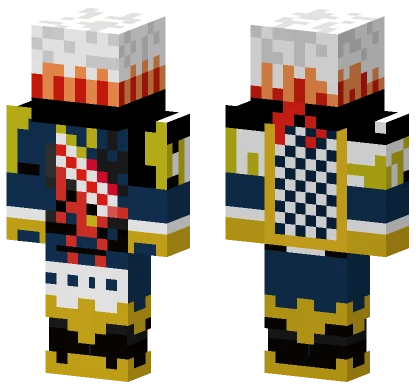 Captain James 1v35 Minecraft skin