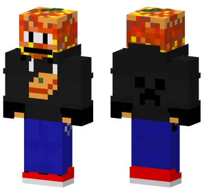 Captain Lasagna Minecraft skin