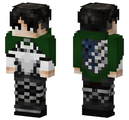 Captain Levi Minecraft skin