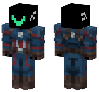 Captain Lyx8 Minecraft skin