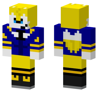 Captain Tails Minecraft skin