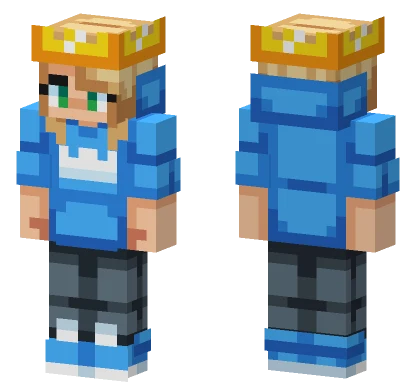 Capture The Flag Girl Minecraft skin