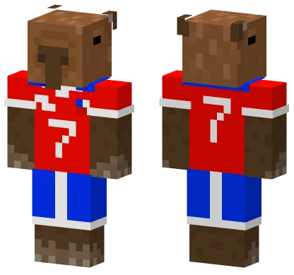 Capybara Chileno Minecraft skin