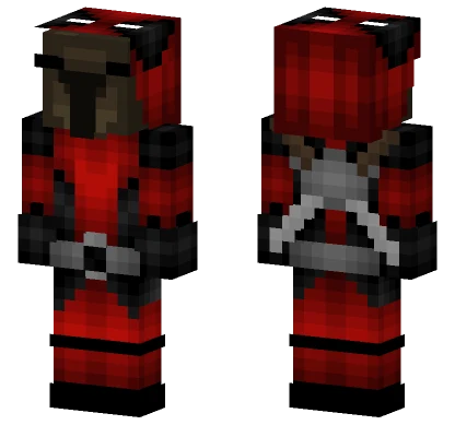 Capybara Deadpool Minecraft skin