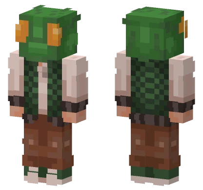 Carl Hotline Miami Minecraft skin