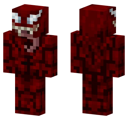 Carnage Marvel Minecraft skin