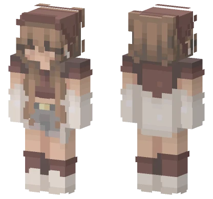 Carnival Girl Minecraft skin