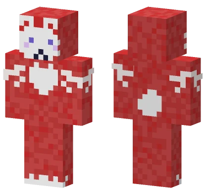 Cartoonish Red Panda Minecraft skin