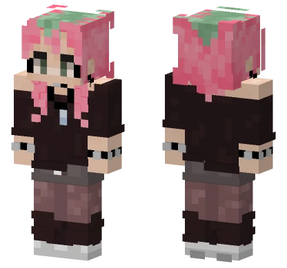 Casey Strawberry Girl Minecraft skin