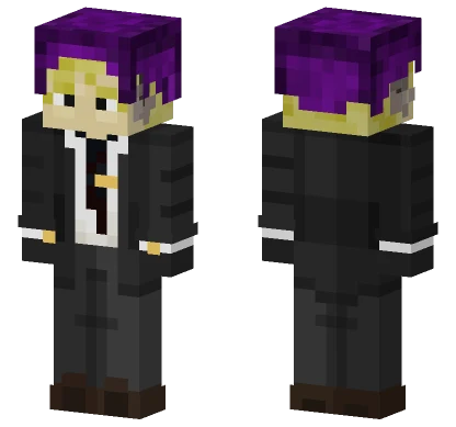 Casino Boss Percy Minecraft skin