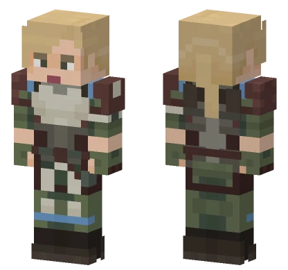 Cassie Cage MK11 Minecraft skin