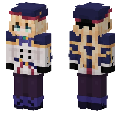 Castoria Witch Girl Minecraft skin