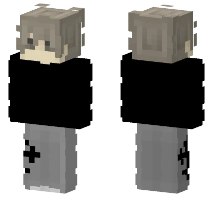 Casual Boy PvP Cross Minecraft skin