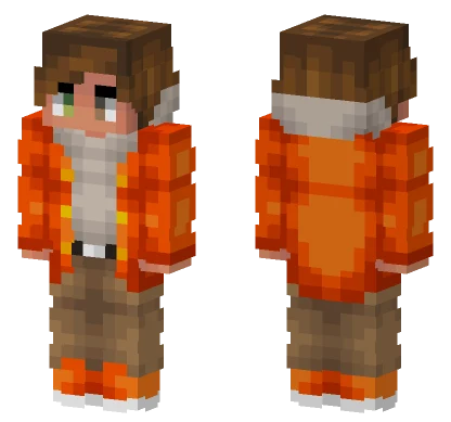 Casual Coat Fit Minecraft skin