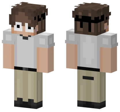 Casual Eyes Minecraft skin