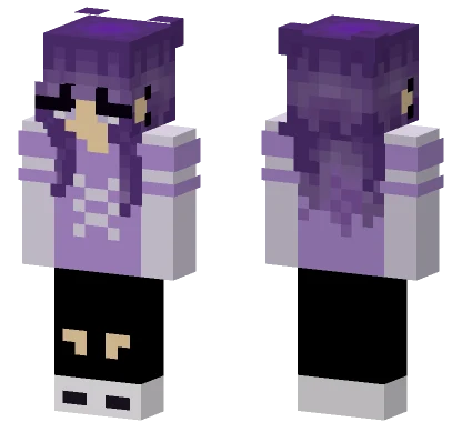 Casual Gamer Girl Minecraft skin