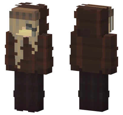 Casual Girl Hooded Sweater Beanie Minecraft skin