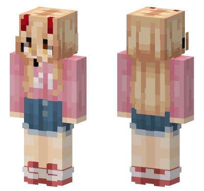 Casual Power Minecraft skin
