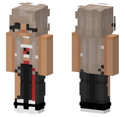 Casually Flaws Suit Minecraft skin