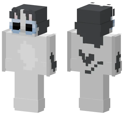 Cat Fixed Blue Eyes Minecraft skin