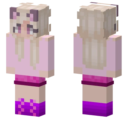 Cat Girl Minecraft skin