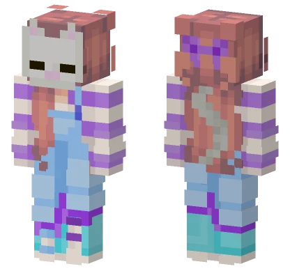 Cat Hardcore Scarlett Minecraft skin