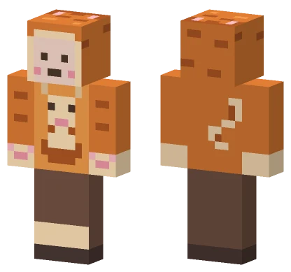 Cat Hoodie Minecraft skin