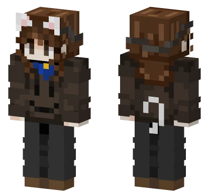Cat Provoke Minecraft skin