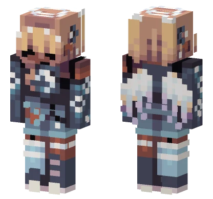 Catching Fallen Wishes Minecraft skin