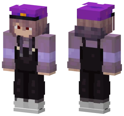 Catio Nights Witch Minecraft skin