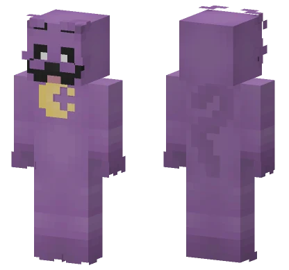Catnap Cartoon Minecraft skin