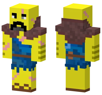 Caveman Noob Minecraft skin