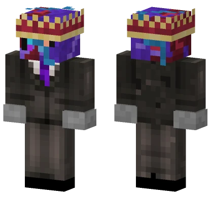 Ccorruptionn With Eyes Minecraft skin