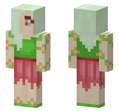 Ce Flower Girl Minecraft skin