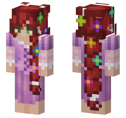 Celeste Luz Rapunzel Minecraft skin