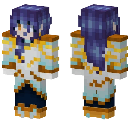 Celestial Mage Robes Minecraft skin