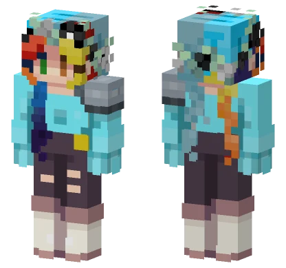 Cell Boy Minecraft skin