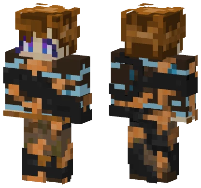 Centipede On Body Minecraft skin